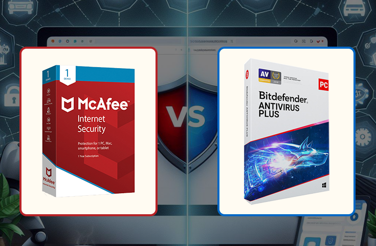 McAfee Antivirus vs Bitdefender_techdrive support inc